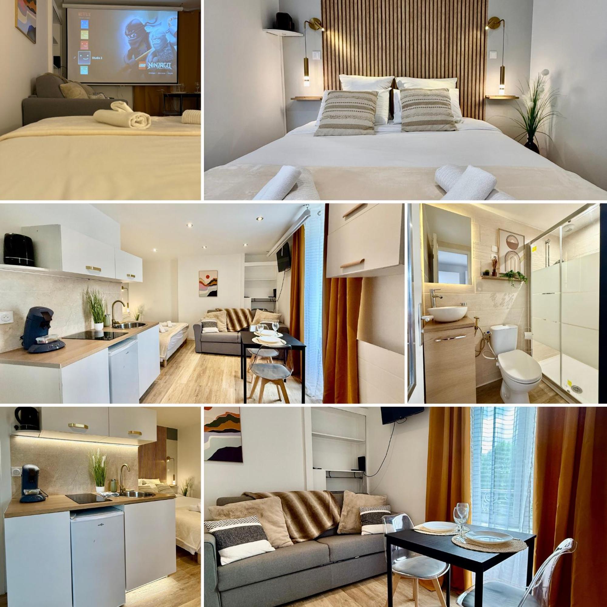3 - Cinema Sport Parking - Dabnb Appartement *